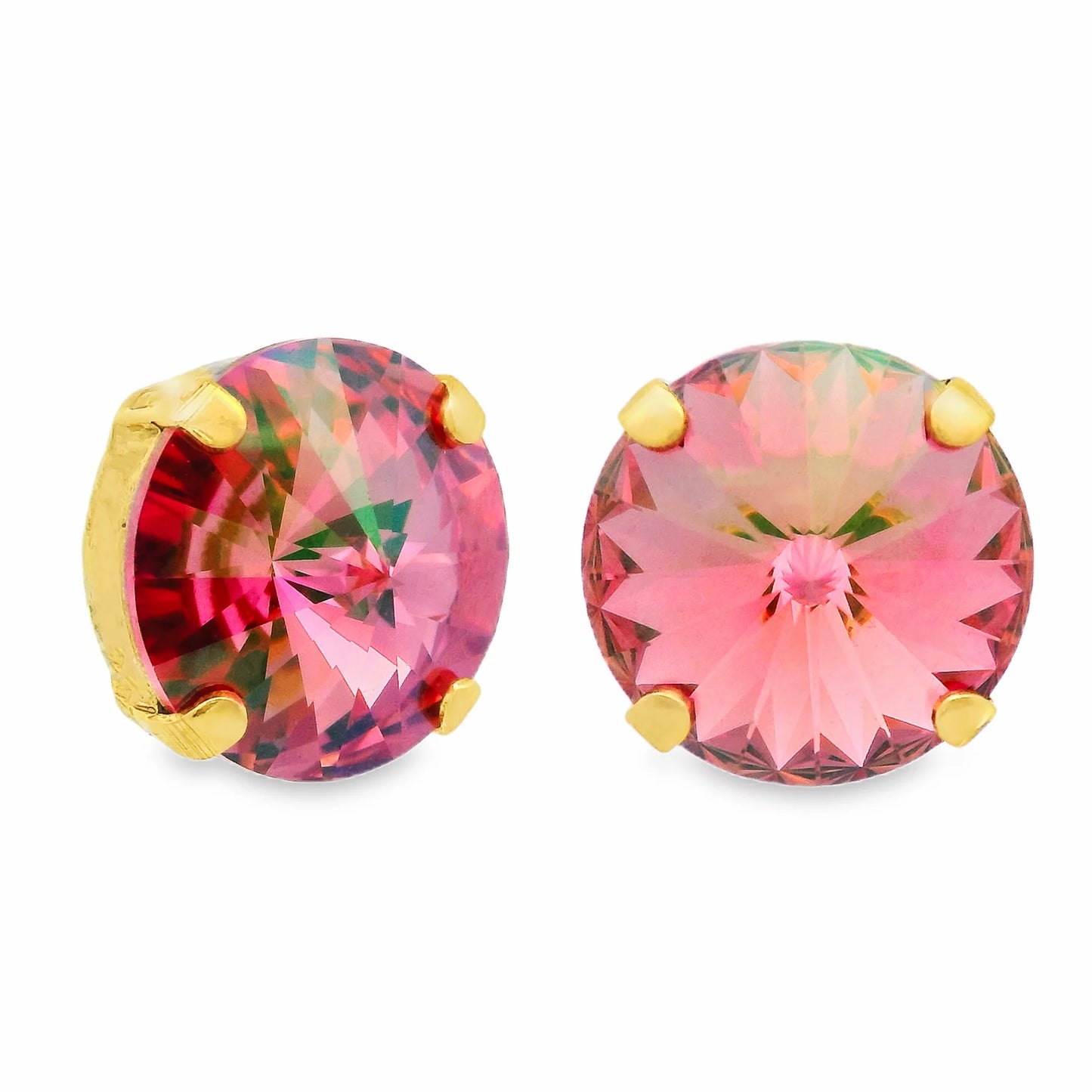 Tova Basic Stud Rose Glimmer
