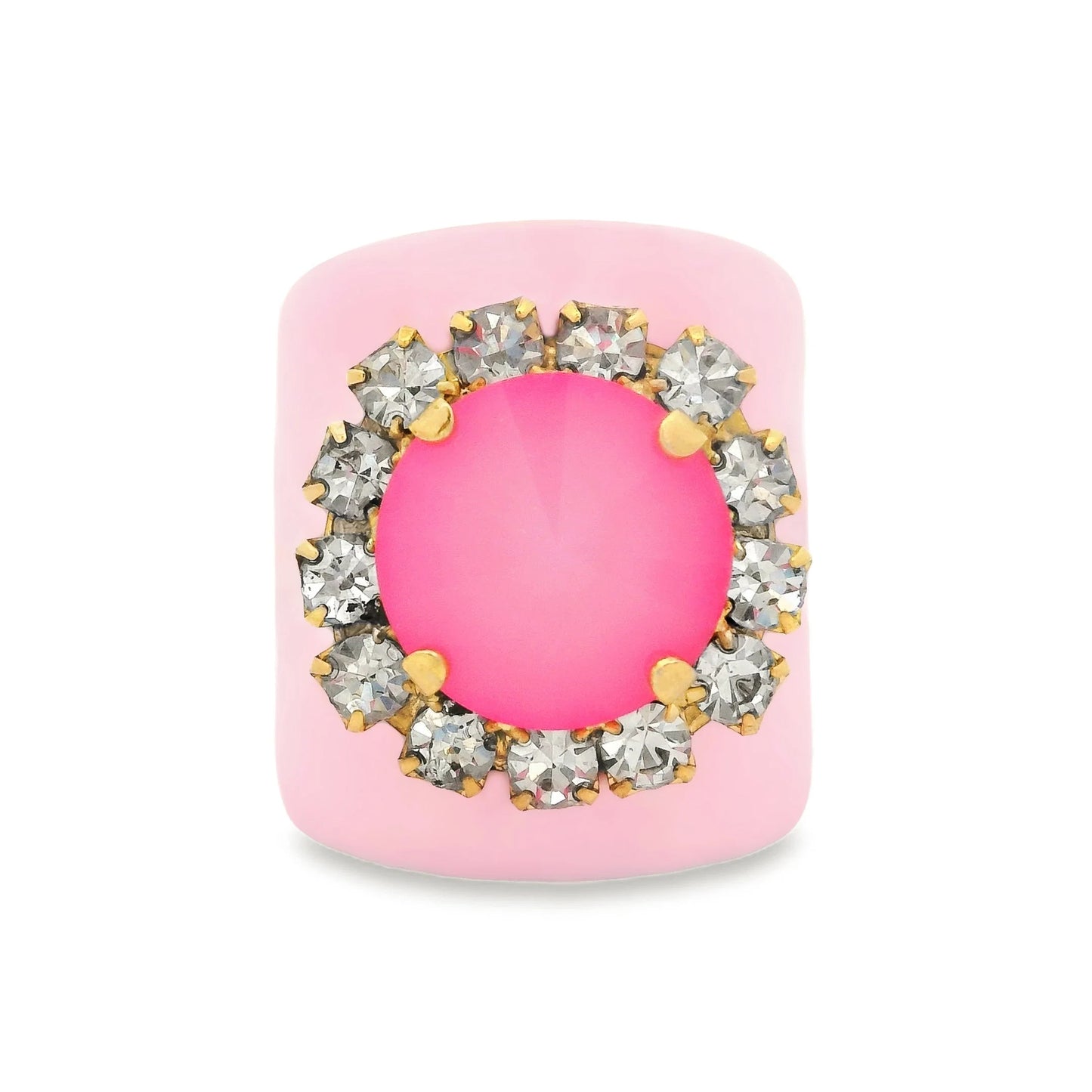 Tova Jacci Ring Enamel Fairy Dust in Roselune