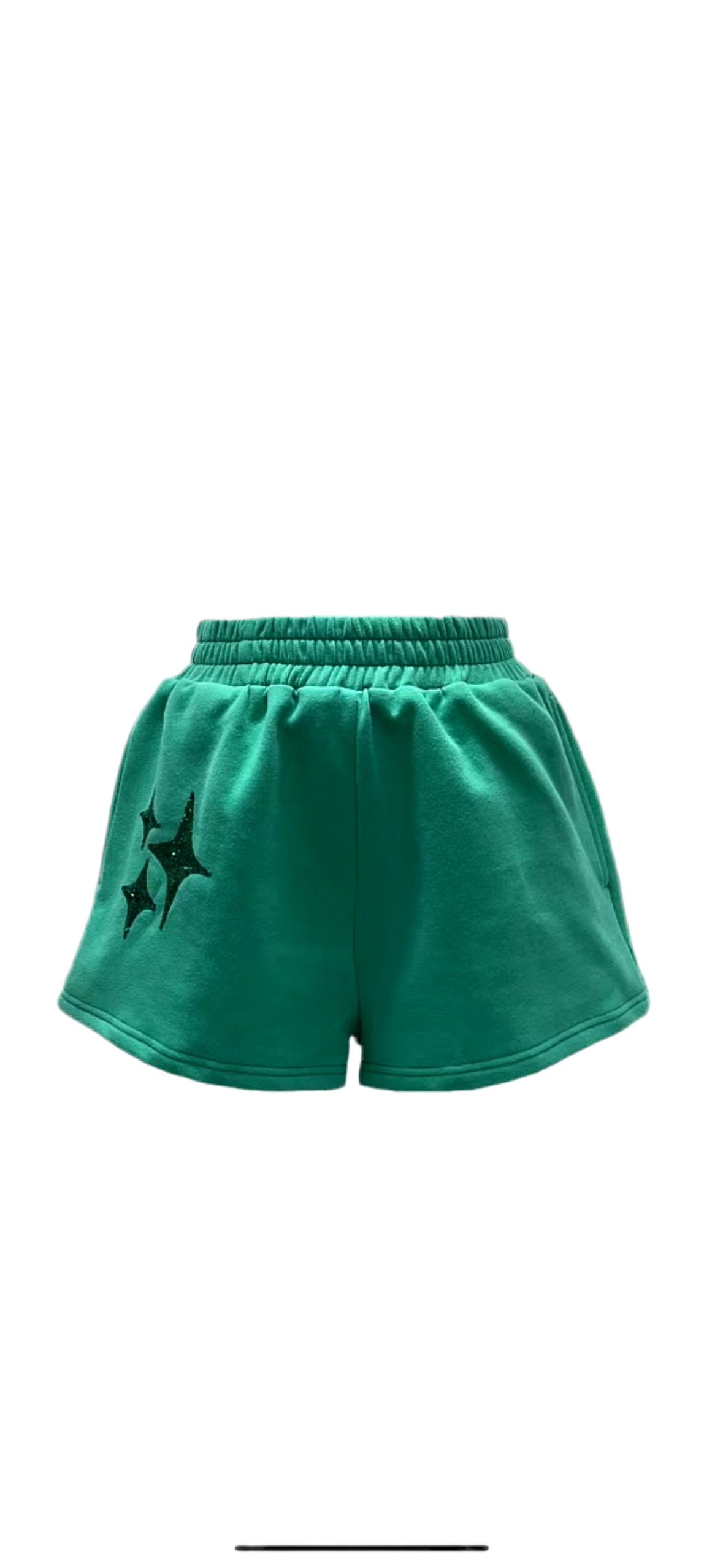 Queen of Sparkles Emerald Queen Card Logo Short