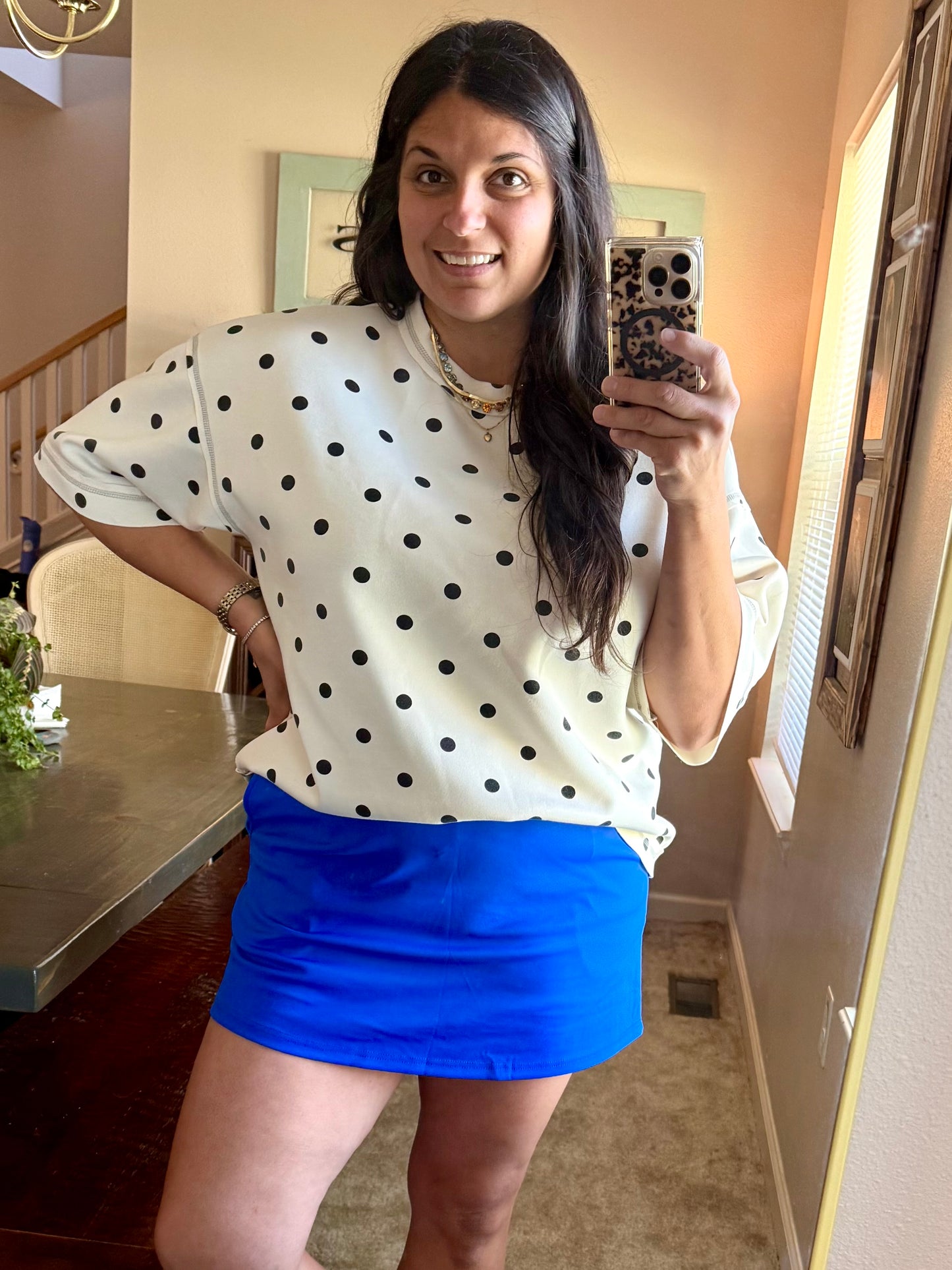 Royal Blue Essential Skort