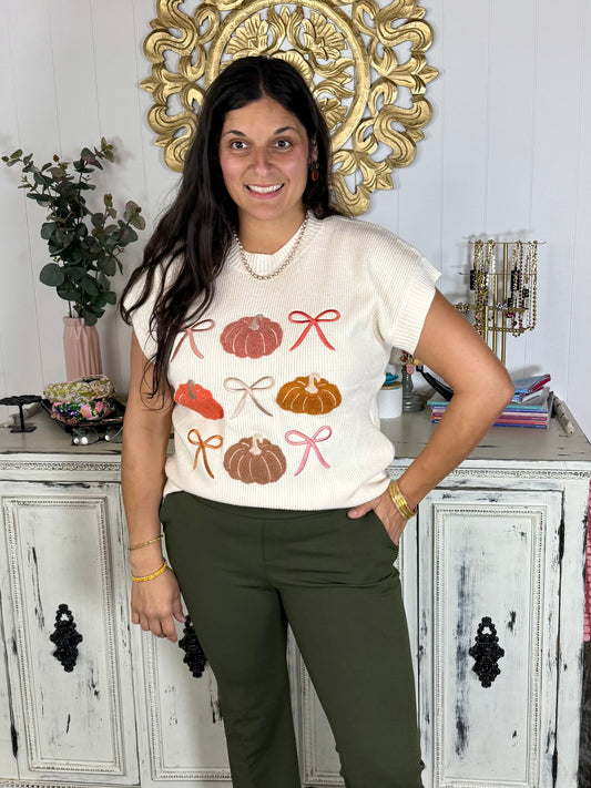 Charlotte Pumpkin Sweater