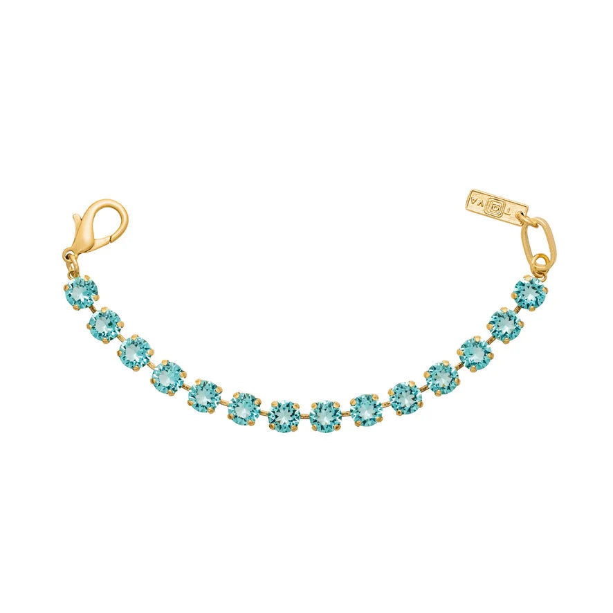 Tova Izzy Bracelet Light Turquoise Unfoiled