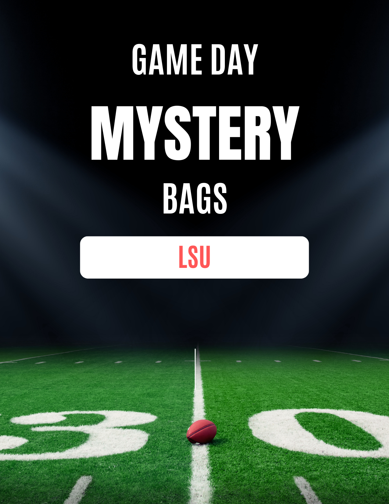 Game Day Mystery Bag - LSU Tigers