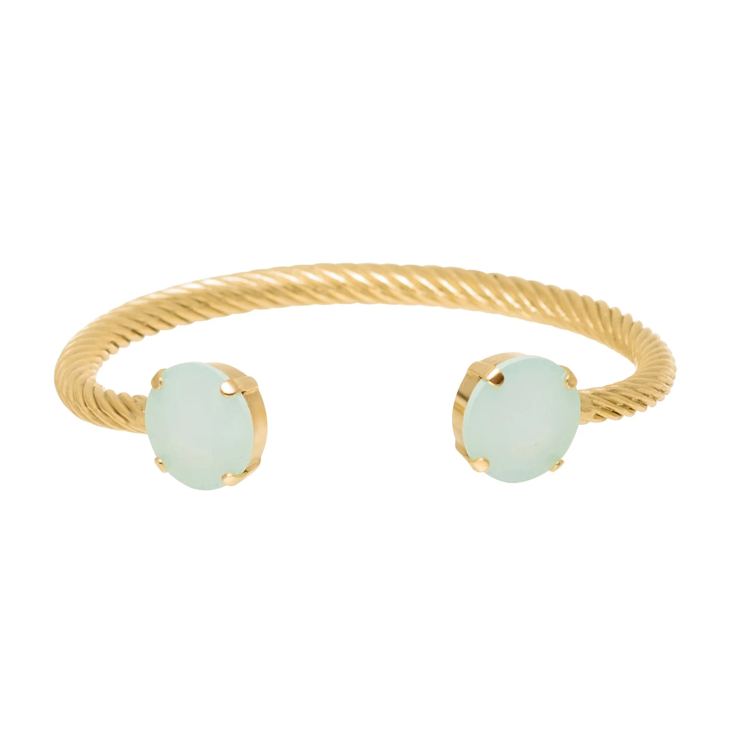 Tova Charlotte Cuff Ultra White Opal Mint