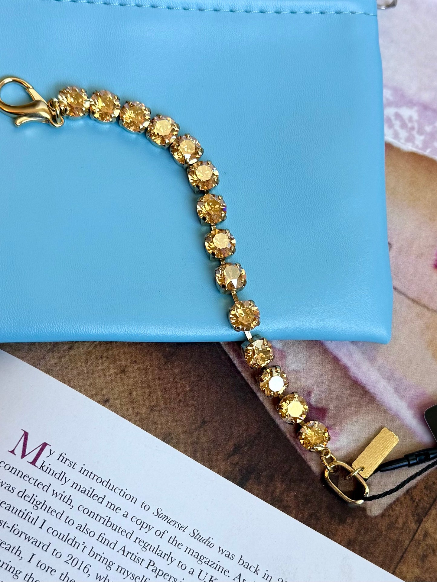 Izzy Bracelet Caramel Tova