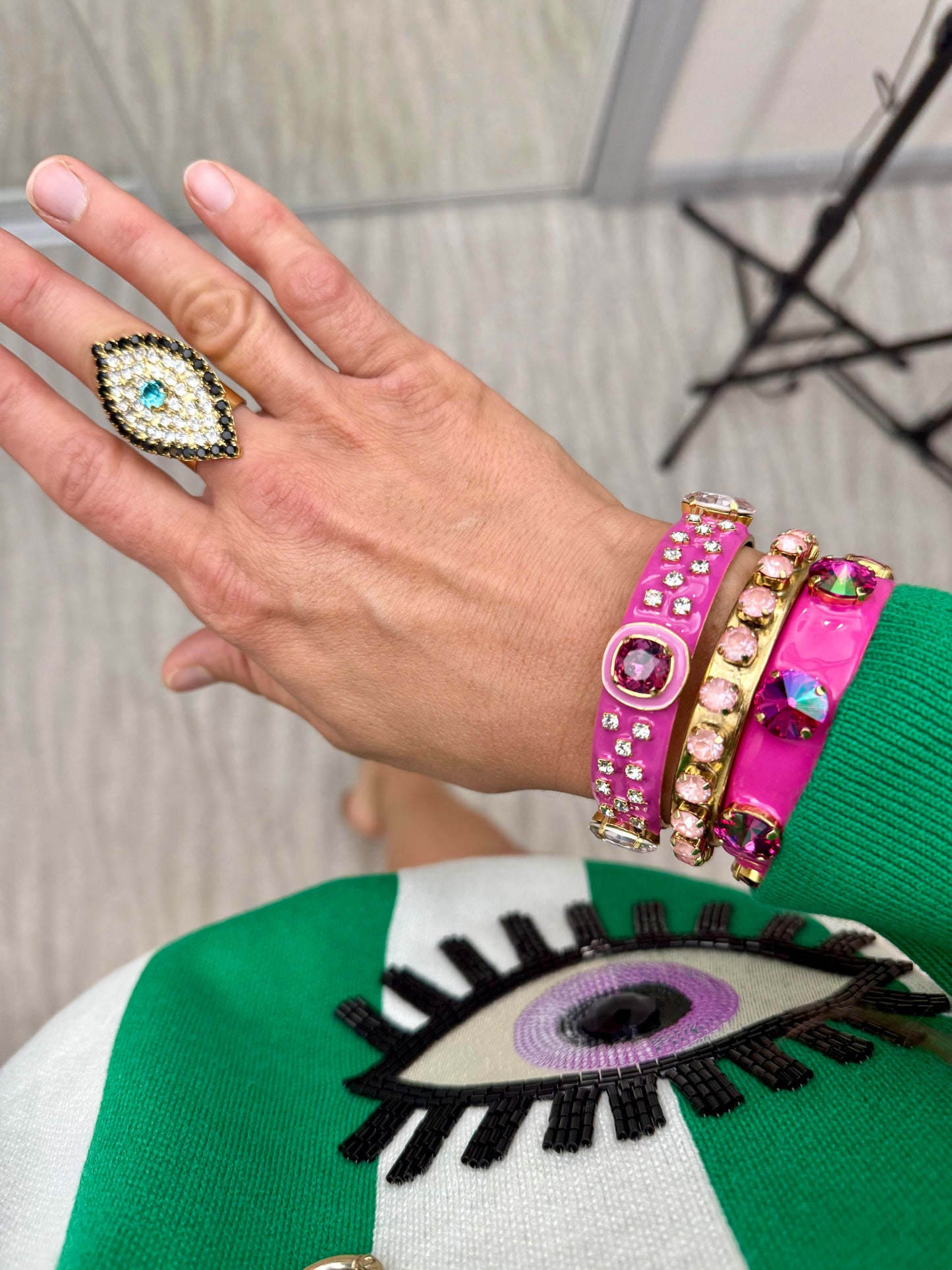 Tova Evil Eye Ring