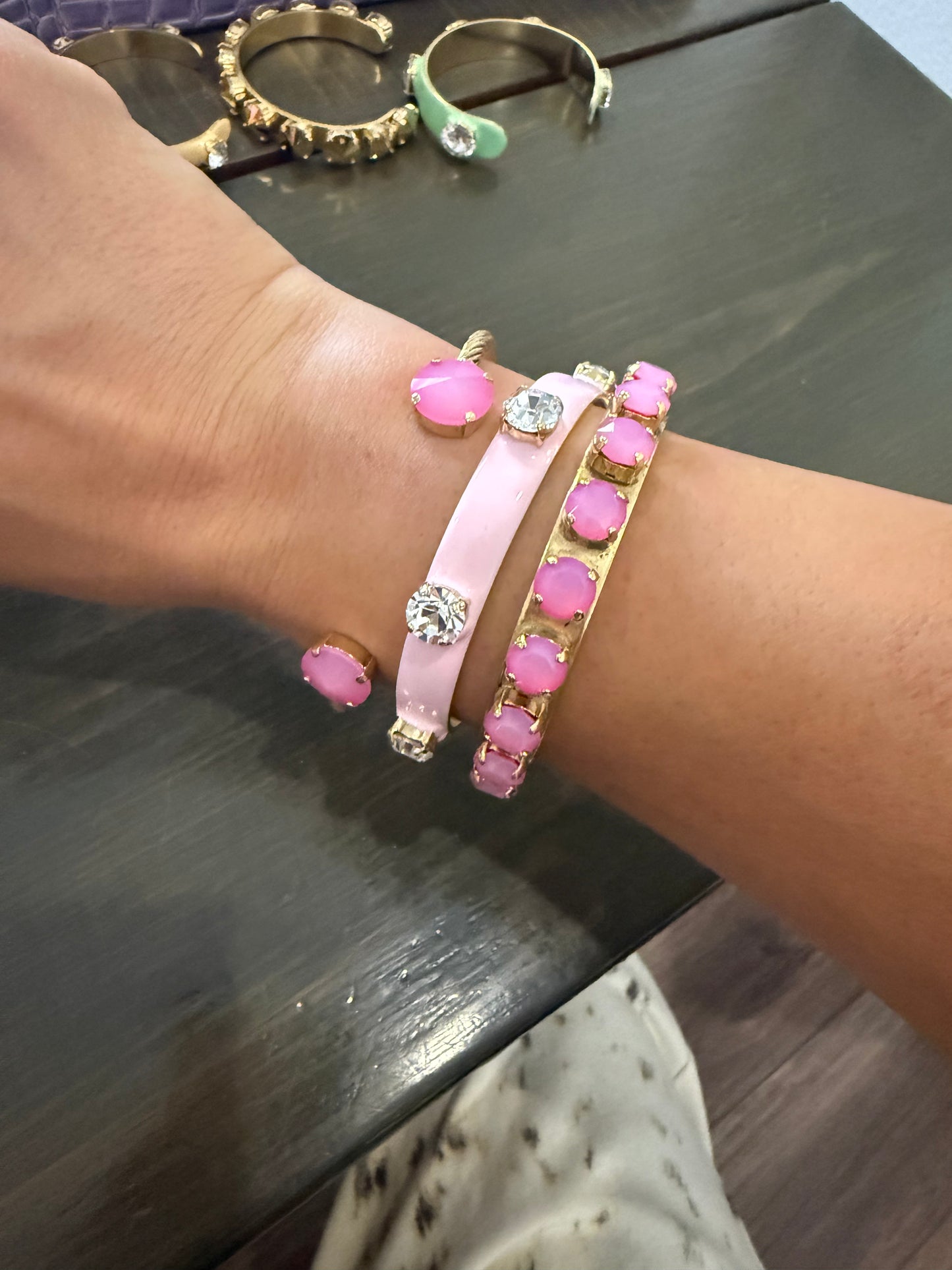 Tova Kennedy Cuff Pink