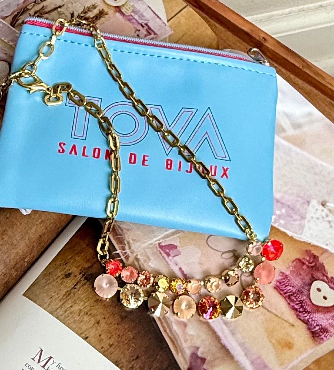 Vivica Necklace in Candy Glow TOVA