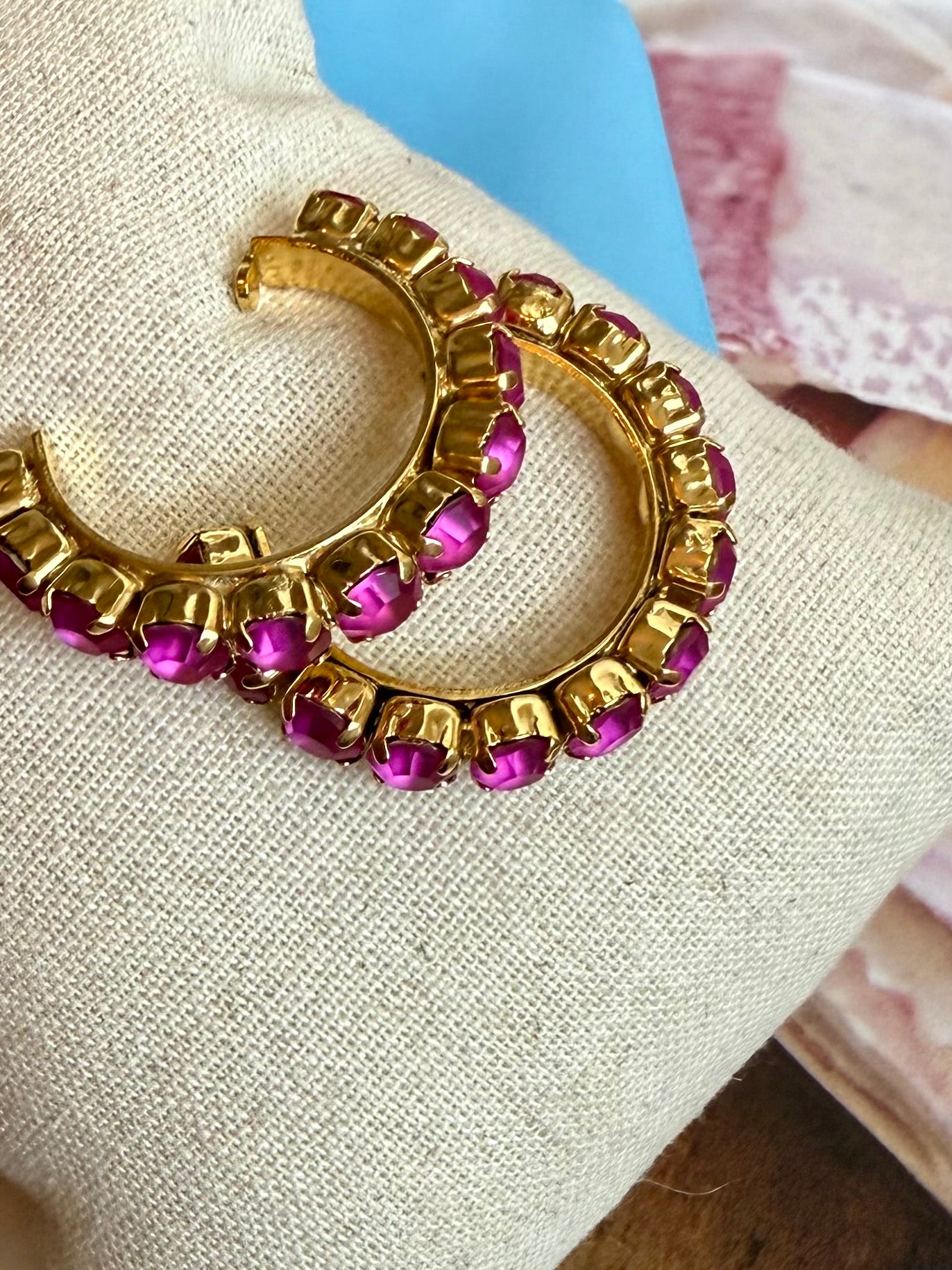Jubilee Hoops Fuchsia Matte TOVA