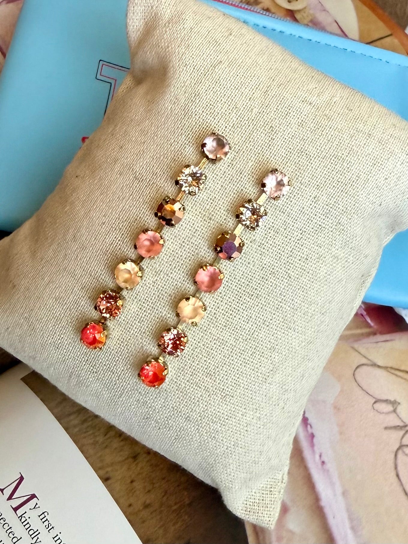 Mini Berenike Earrings in Candy Glow TOVA