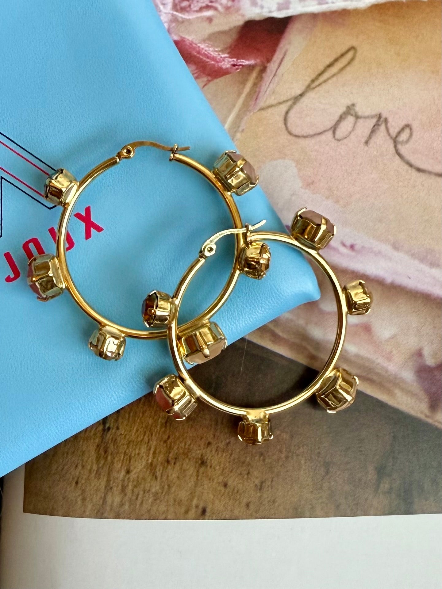 Atilia Earrings in Vintage Rose Matte TOVA