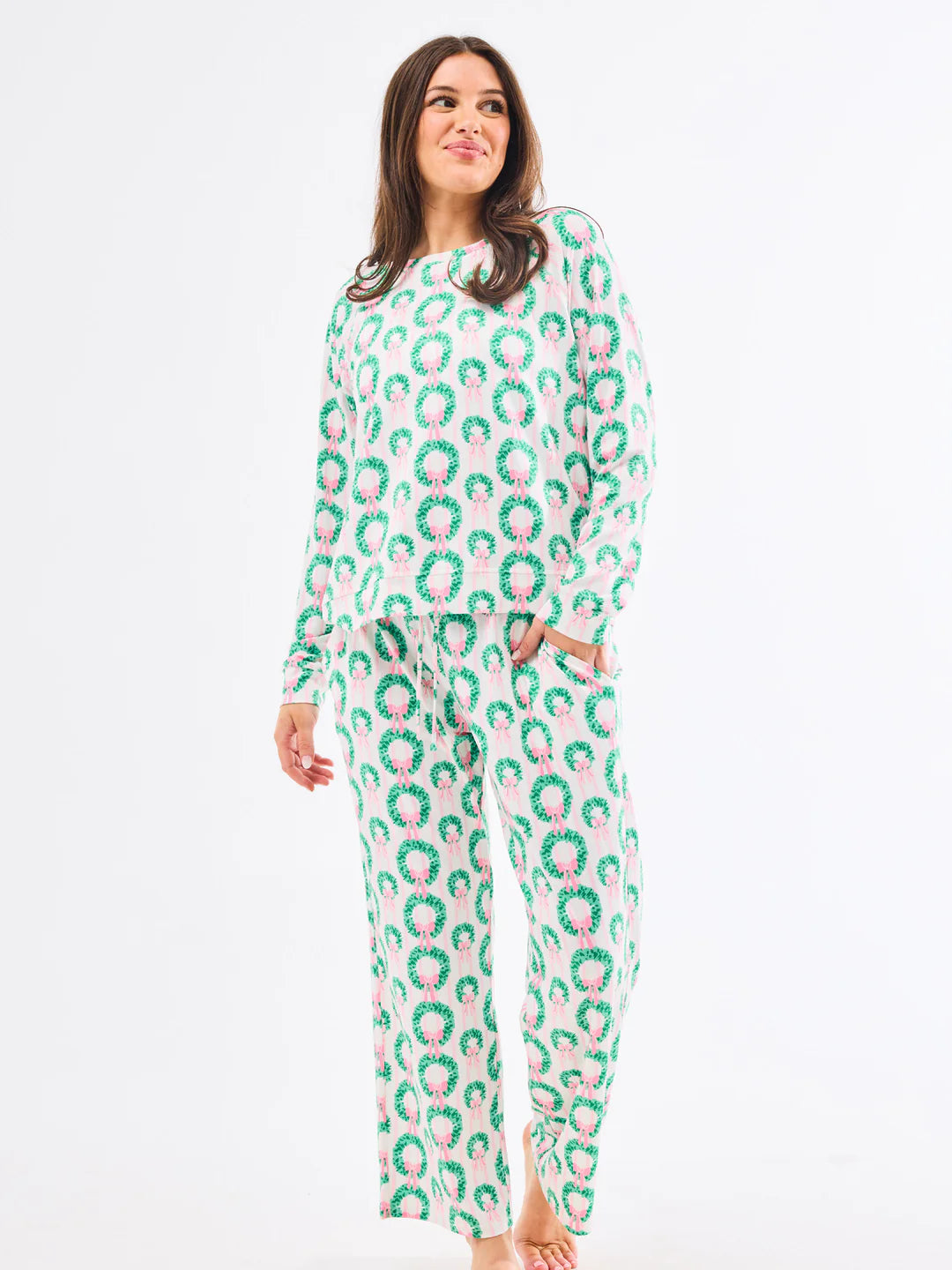 Cozy Wreathes Christmas Jammies