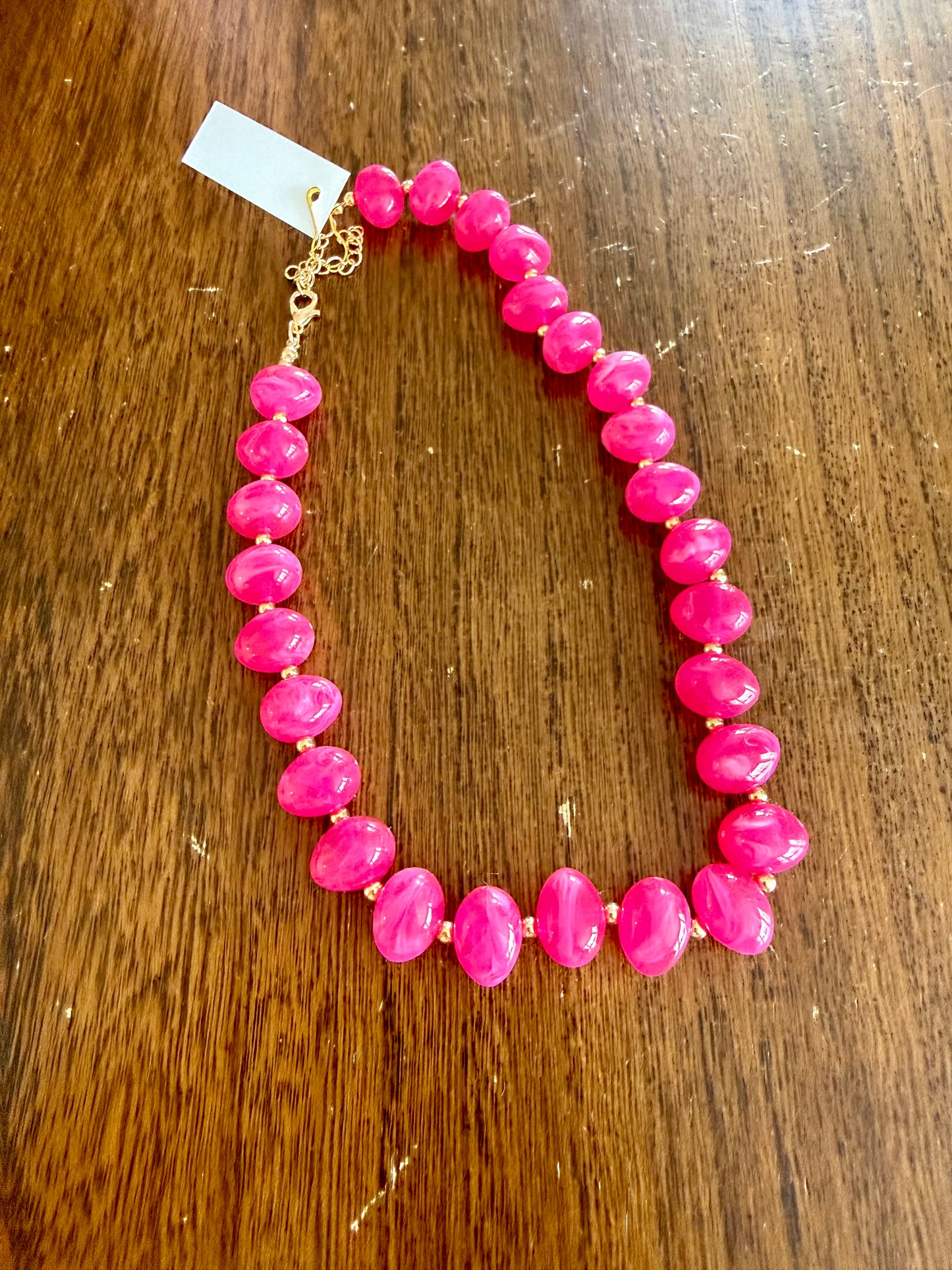Pink Paradise Statement Necklace