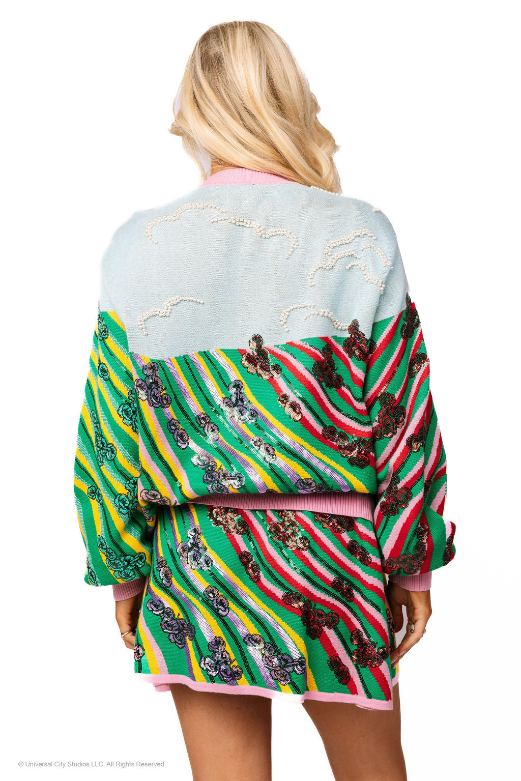 Queen of Sparkles Wicked Yellow Brick Road to Oz Cardigan