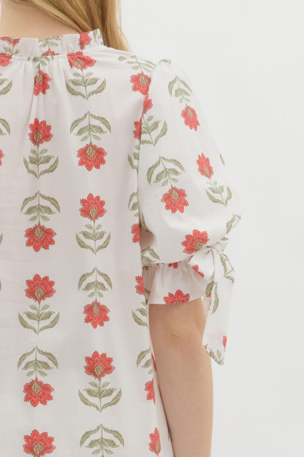 Floral Print Pullover Top