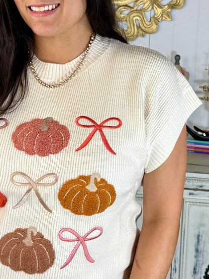 Charlotte Pumpkin Sweater