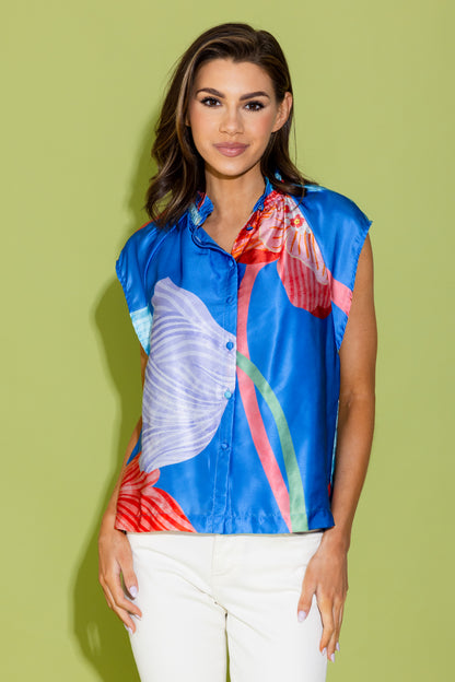 Alden Adair Royal Fluorescence Birkin Top