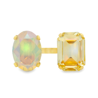 Tova Janel Ring Fairy Dust Lemon