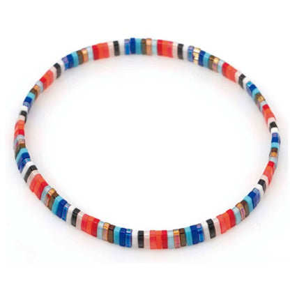 Blue Multi Color Craze Bracelet