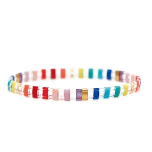 Rainbow Multi Color Craze Bracelet