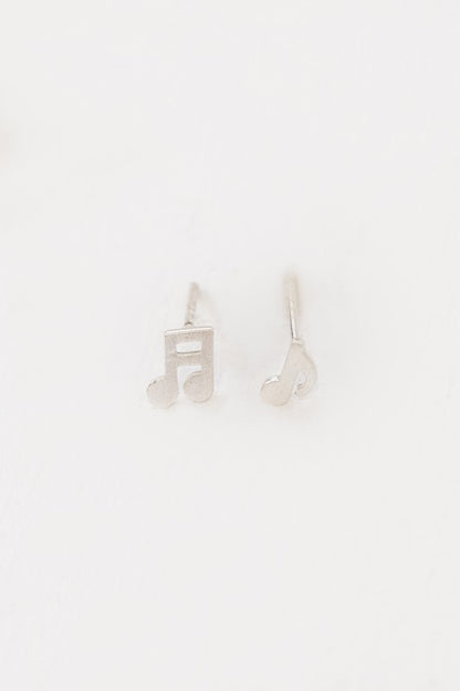 Musical Note Earrings