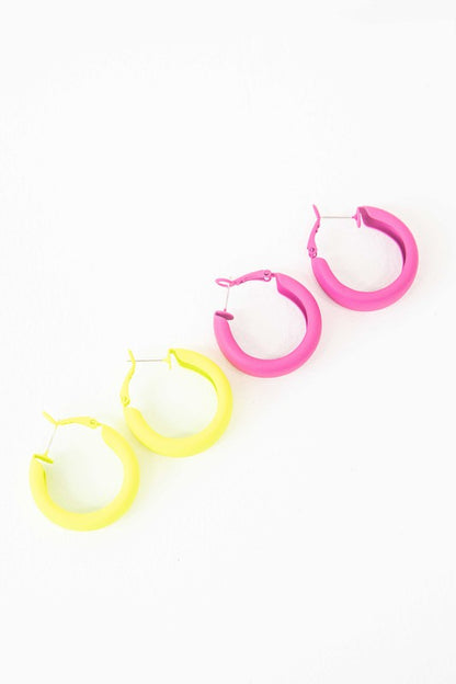 Eclectic Hoop Earrings