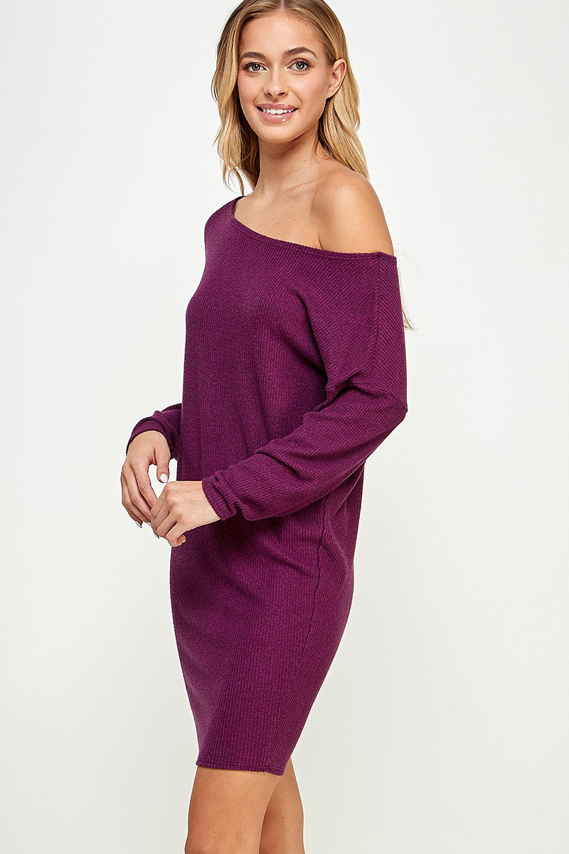 Plum clearance sweater dress