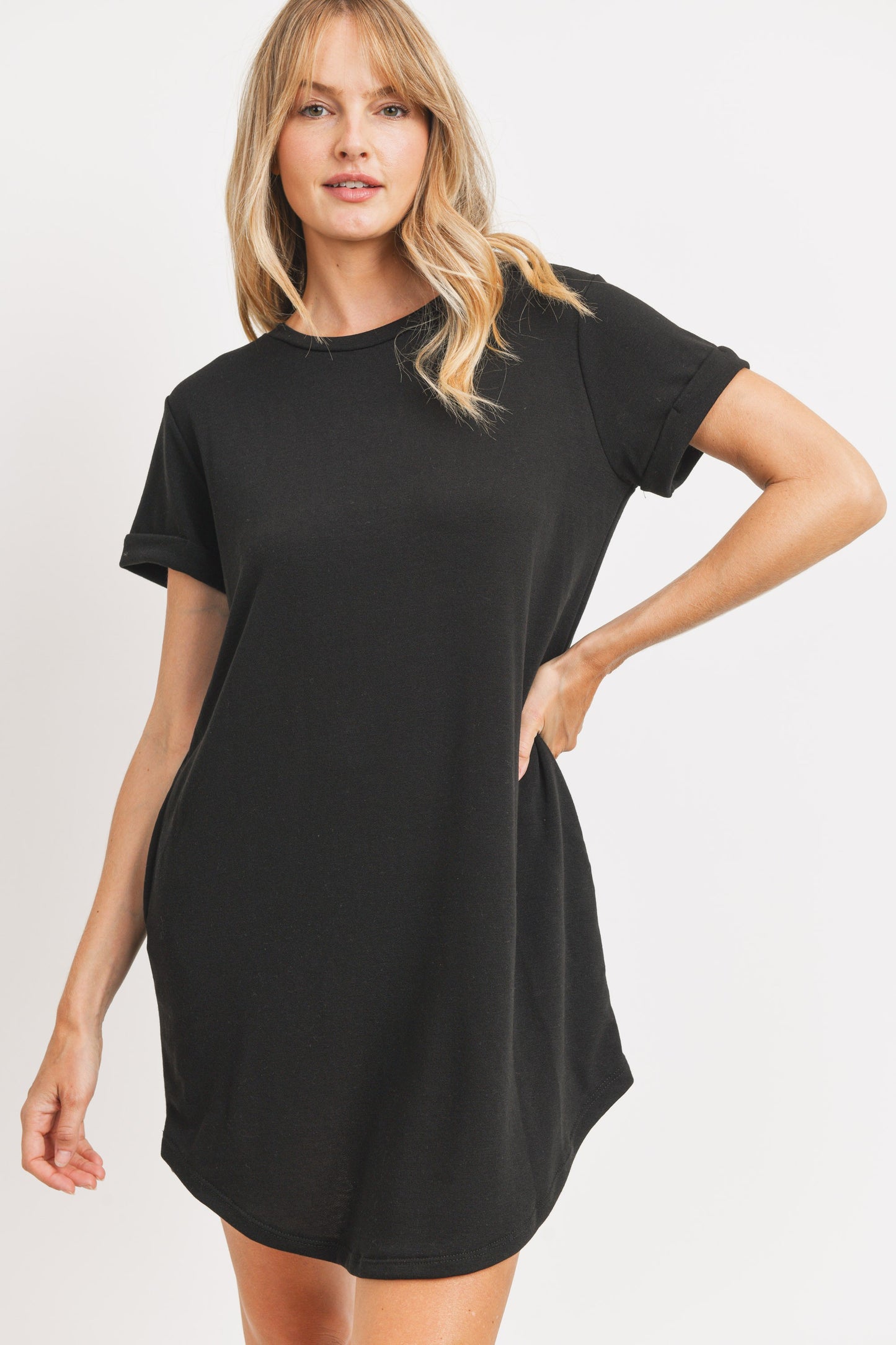 Black T-shirt Dress