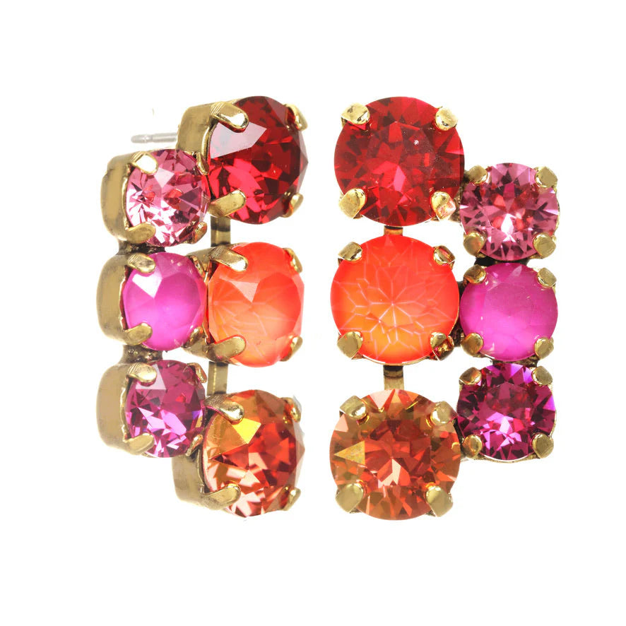 Tova Zoe Earrings Pink