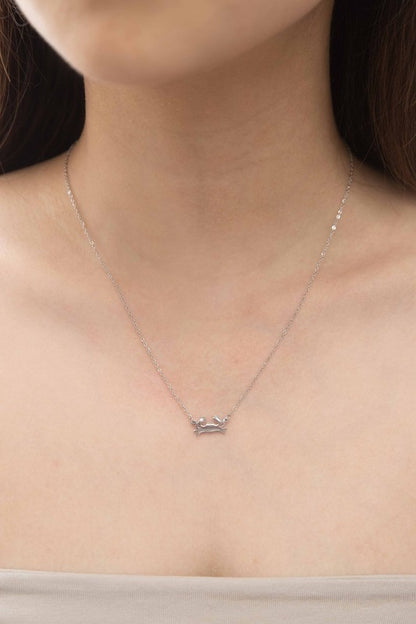 Crab Charm Necklace