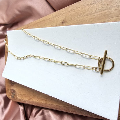 Luxe Gold Paperclip Chain