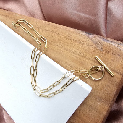 Luxe Gold Paperclip Chain