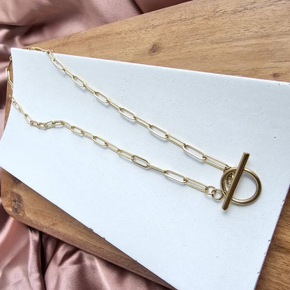 Luxe Gold Paperclip Chain