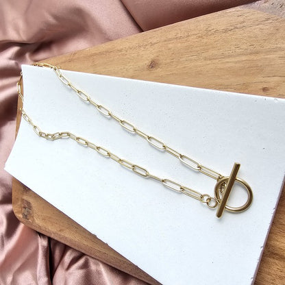 Luxe Gold Paperclip Chain