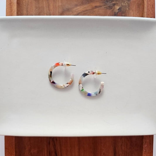 Cam Mini Hoops - Multicolor