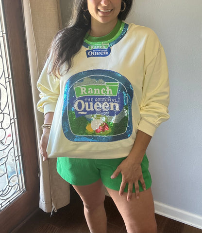 Queen of Sparkles Queen of Ranch Sweatshirt