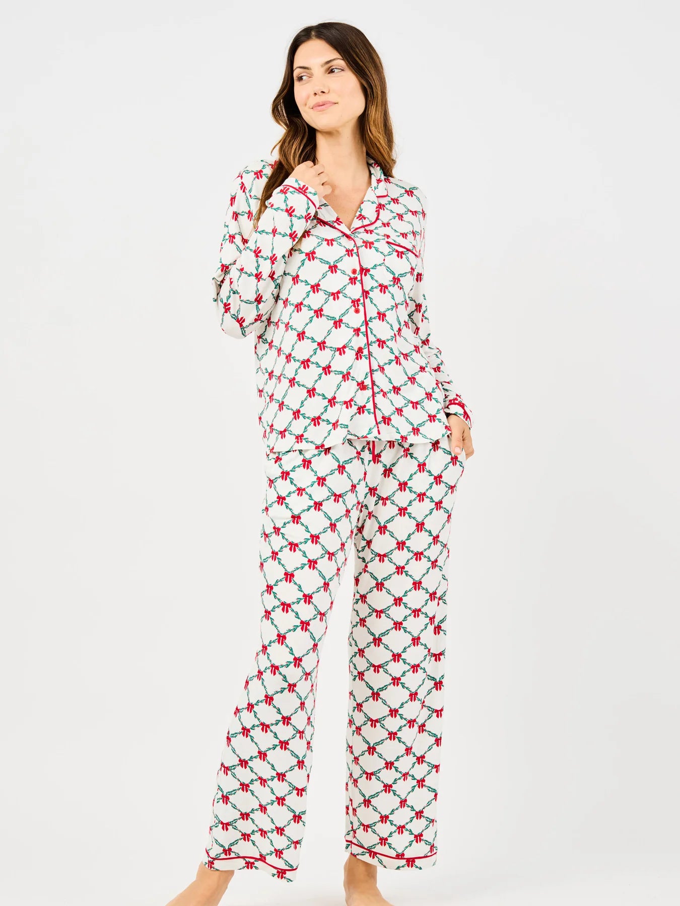 Lattice Garland Christmas Jammies