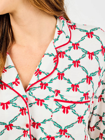Lattice Garland Christmas Jammies
