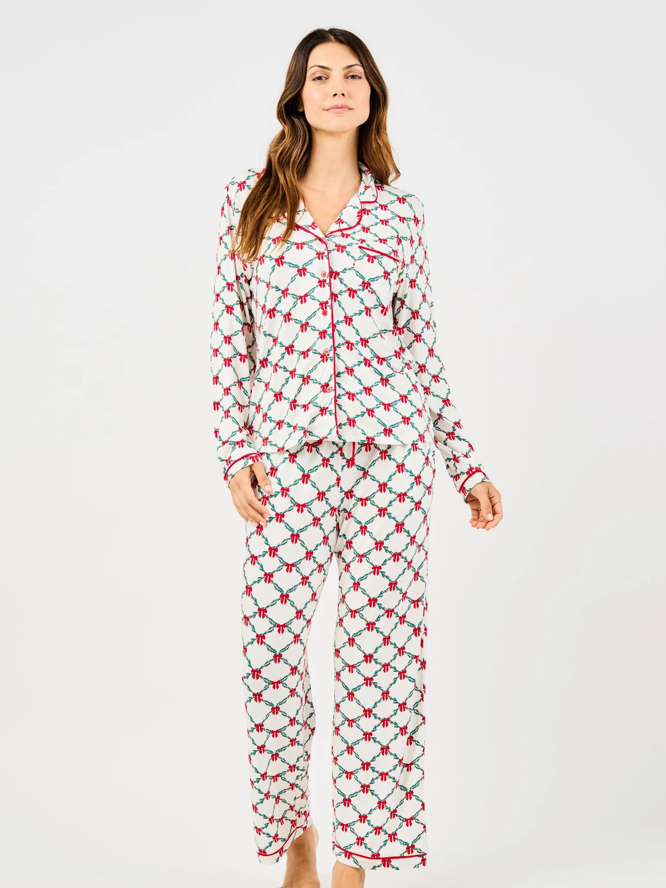 Lattice Garland Christmas Jammies