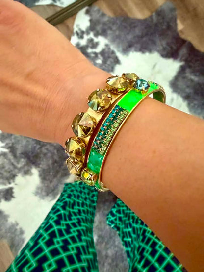 Tova Mireya Bangle Green