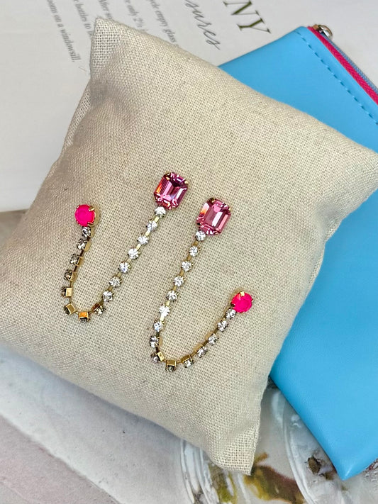 Dalia Earrings Rose Tova
