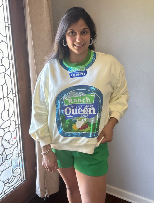 Queen of Sparkles Queen of Ranch Sweatshirt