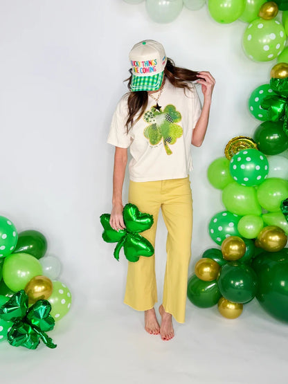 Patchwork Clover Tee