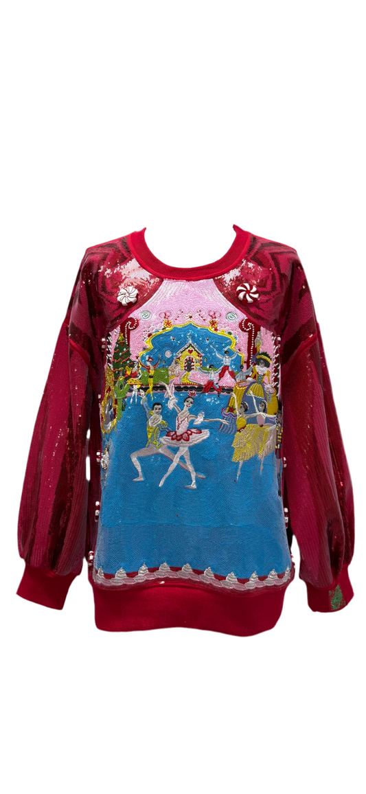 Queen of Sparkles Nutcracker Ballet Sweatshirt