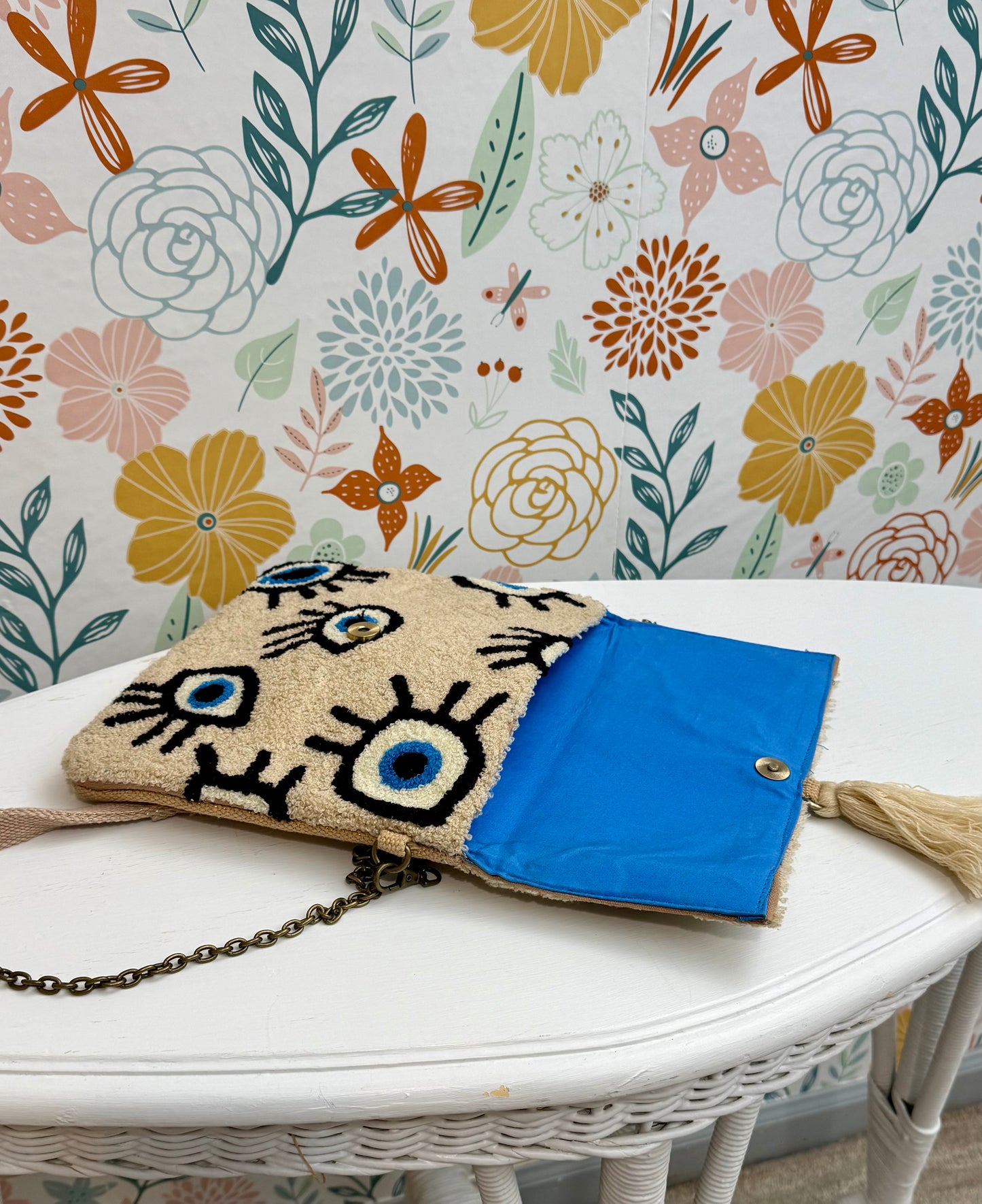 Blue Gaze Crossbody