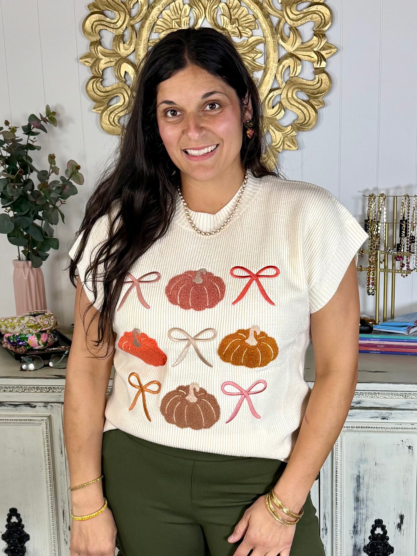 Charlotte Pumpkin Sweater