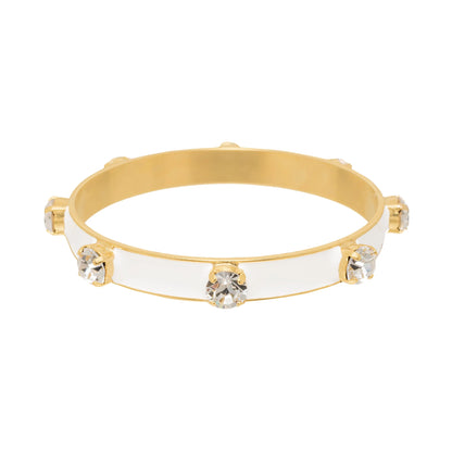 Tova Sammy Bangle in White