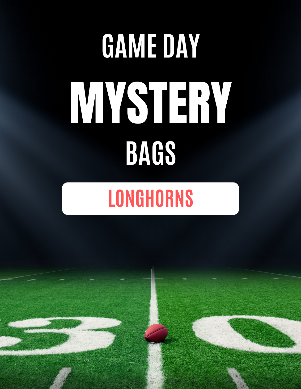 Game Day Mystery Bag - Longhorns