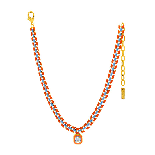Tova Dakota Dream Necklace Orange
