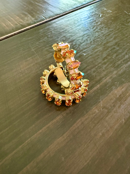 Tova Kyrie Enamel Hoop Earrings